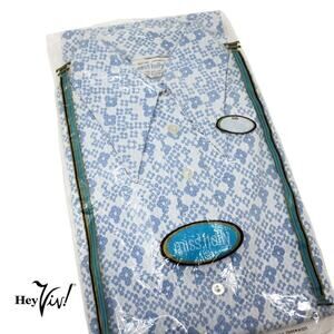 Vintage 70s Shirt Miss Holly Blue Flower Sz S Original Unopened Package- Hey Viv